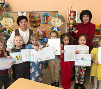 Занятие в кружке «Гармония»: музыкальный час «Сказка о царе Салтане»